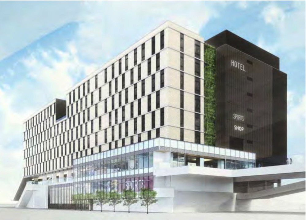 横浜駅西口開発ビル・鶴屋町棟 商業施設・ホテル等を含む交流拠点に計画を変更