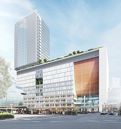 横浜駅西口 駅ビルは2020年開業予定！完成イメージに期待膨らむ