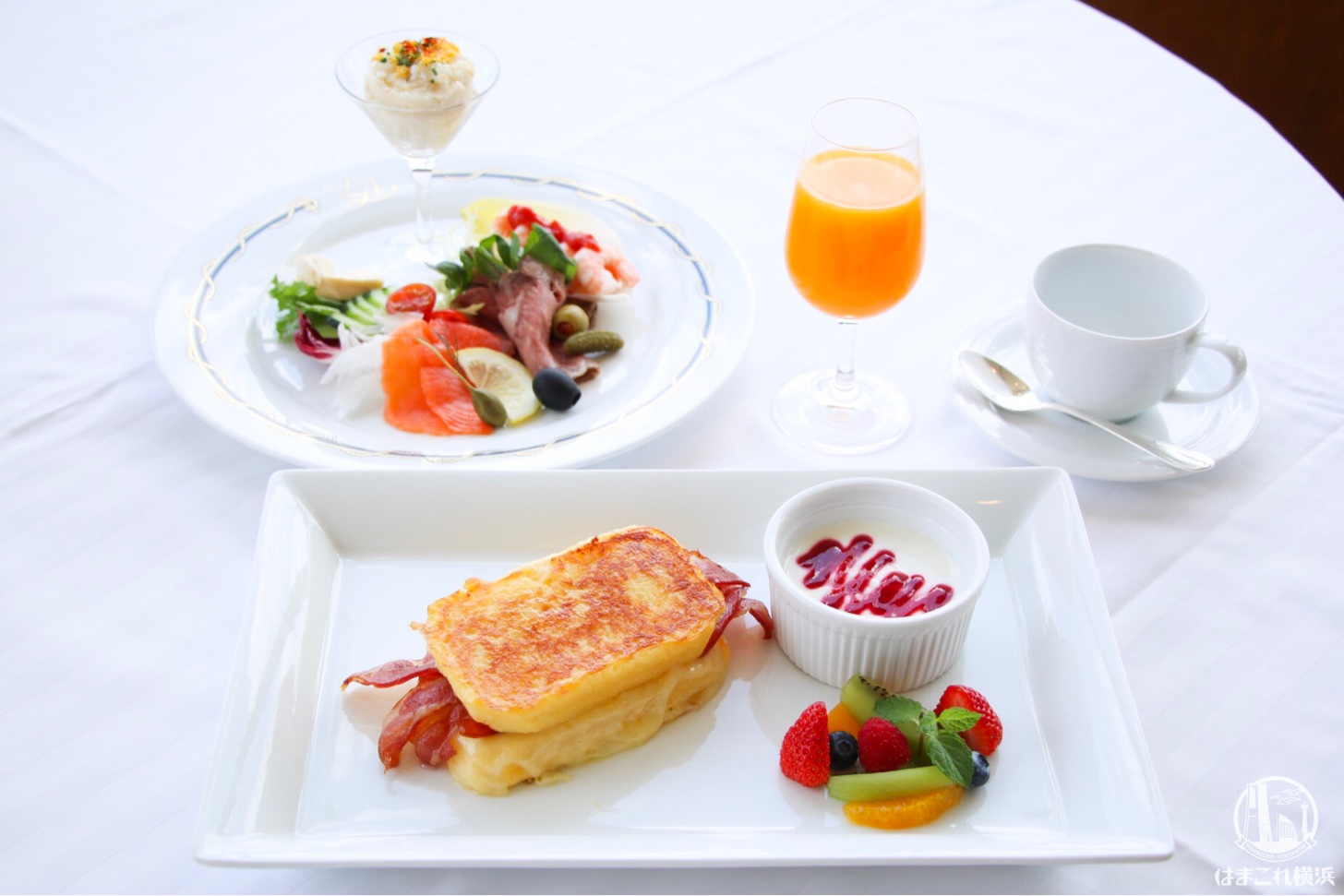 ホテルニューグランドの朝食「モンテクリスト サンド」は特別な日に！ル・ノルマンディで港を一望