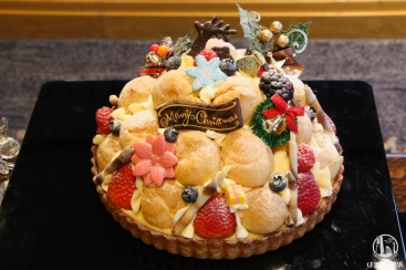 18年 ホテルニューグランドからプチシューを使った可愛すぎるクリスマスケーキ登場 はまこれ横浜