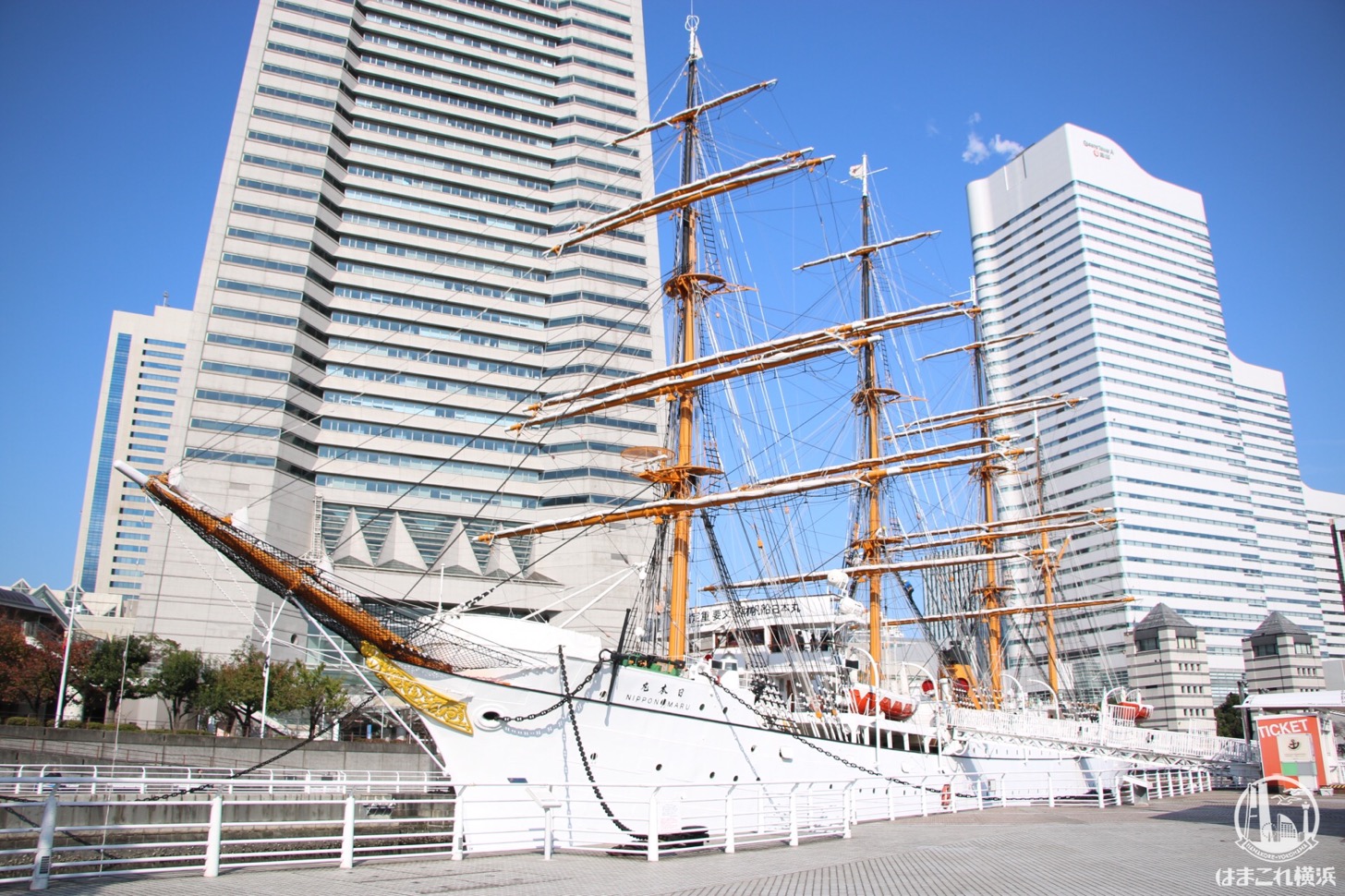 帆船日本丸 大規模修繕工事により2018年11月1日から休館