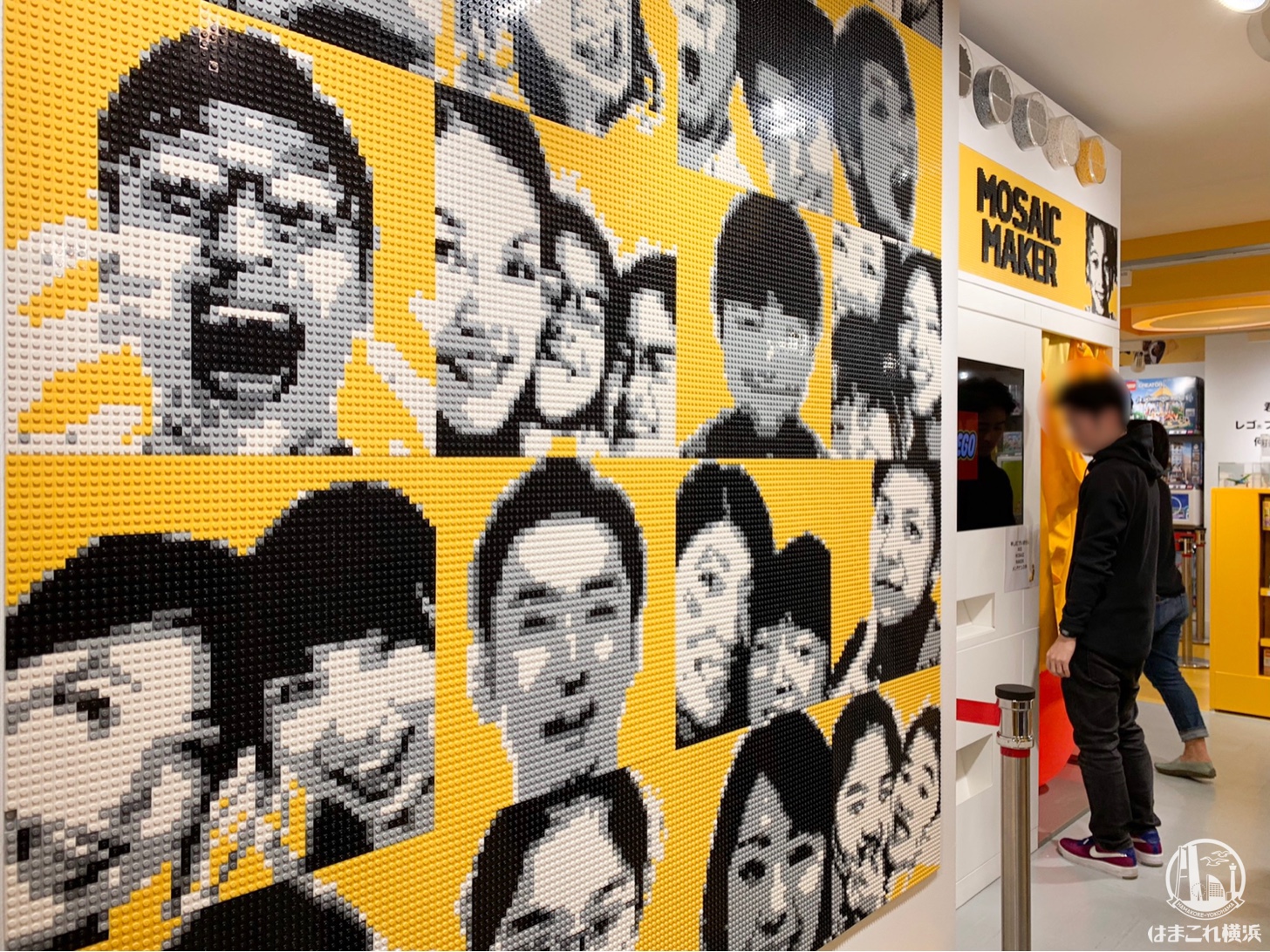 レゴストア 横浜ランドマークに行ってきた！モザイク画を作るレゴモザイクメーカー