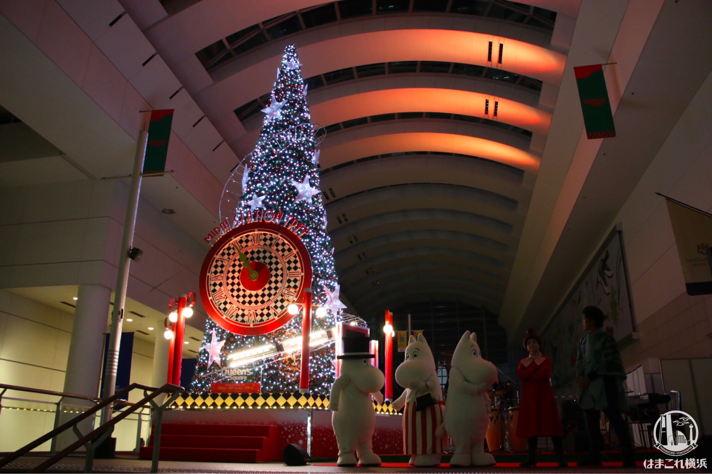クイーンズスクエア横浜クリスマス2018 クリスマスツリー