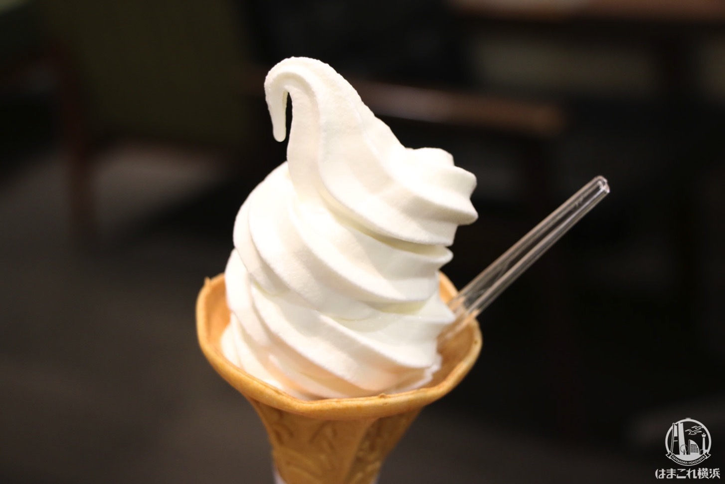 上島珈琲店の店舗限定「きんたろう牛乳ソフトクリーム」マークイズみなとみらいで食べて来た！