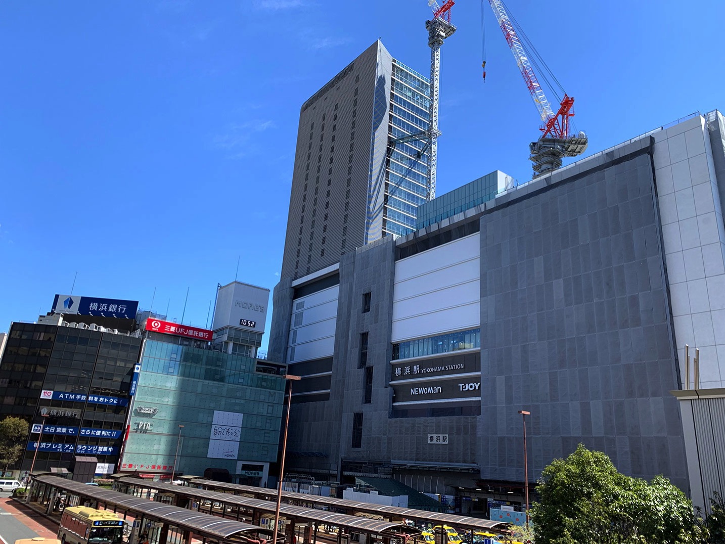 2019年4月 横浜駅西口の様子