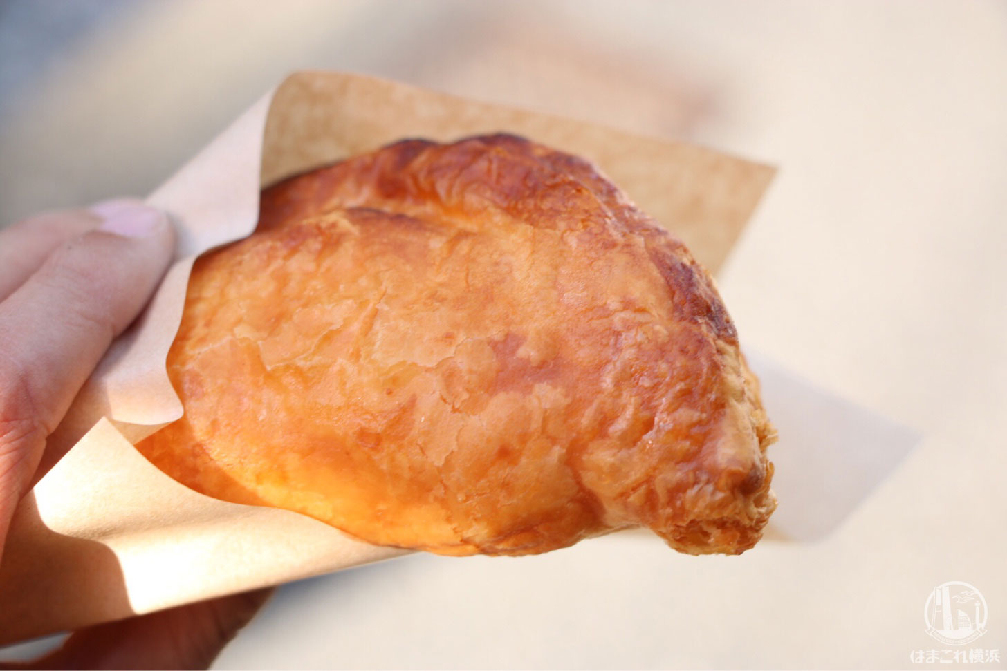 横浜中華街で食べたアップルパイ
