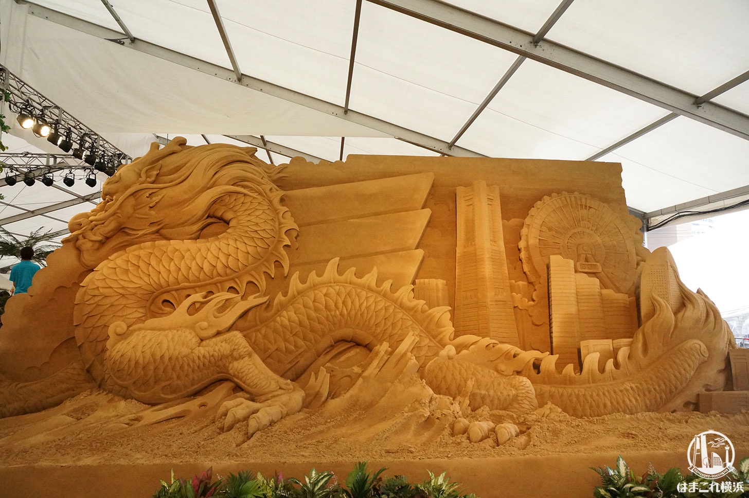 ヨコハマ砂の彫刻展の砂で作った彫刻が想像の100倍凄くて超感動！期間限定イベント
