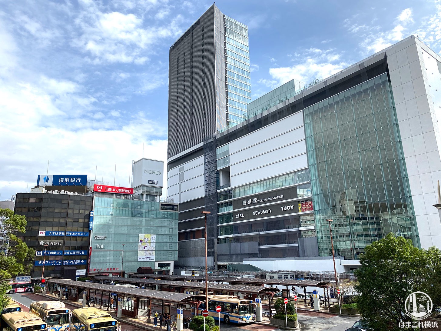 2019年10月 横浜駅西口の様子
