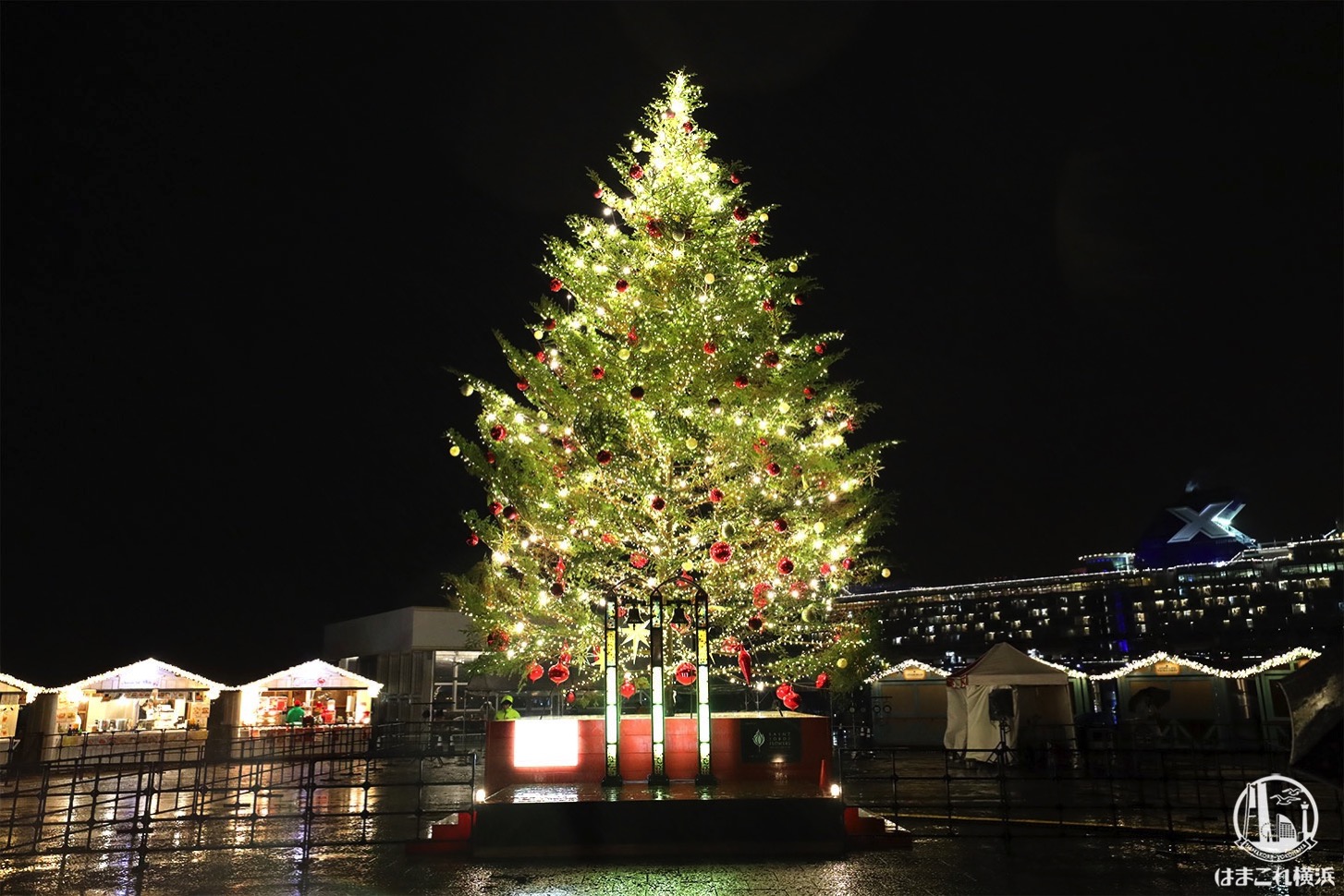 横浜赤レンガ倉庫のクリスマスマーケット会場拡張でよりロマンチックに！初日レポ