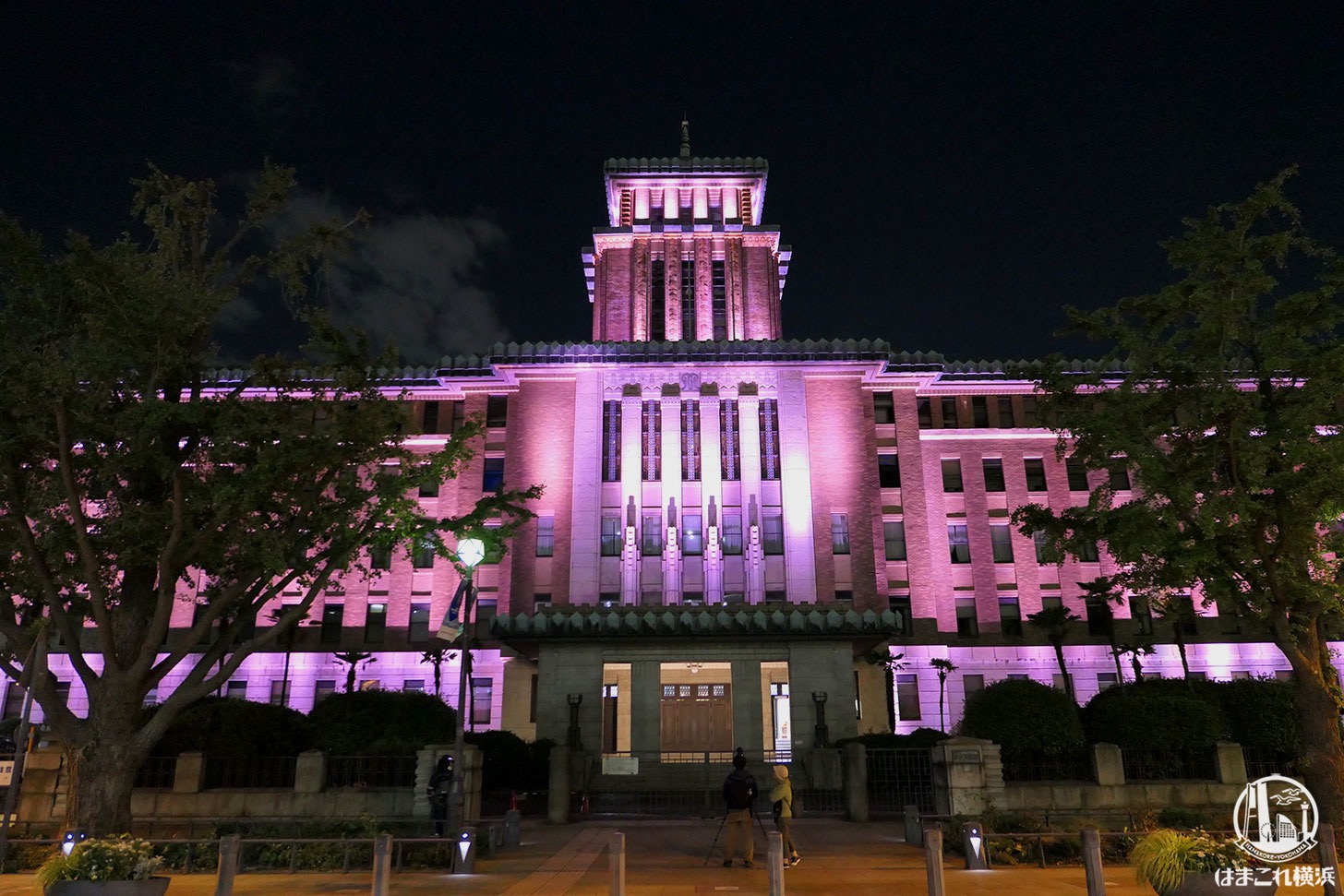 神奈川県庁本庁舎 特別演出ライトアップ