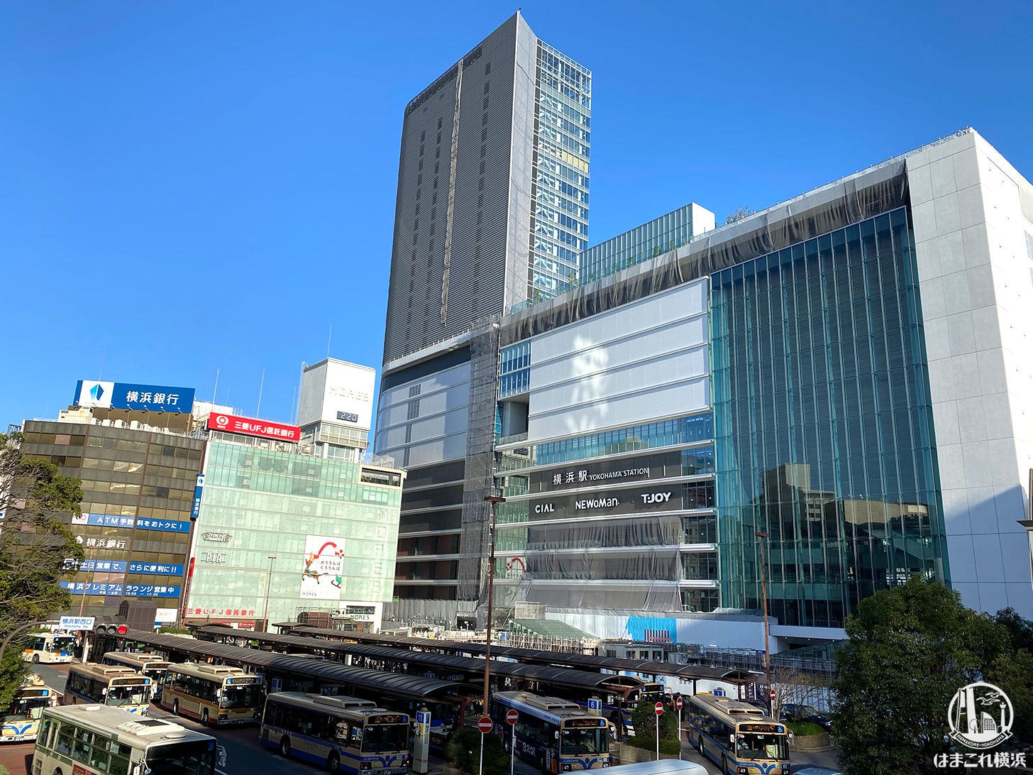 2019年11月 横浜駅西口の様子