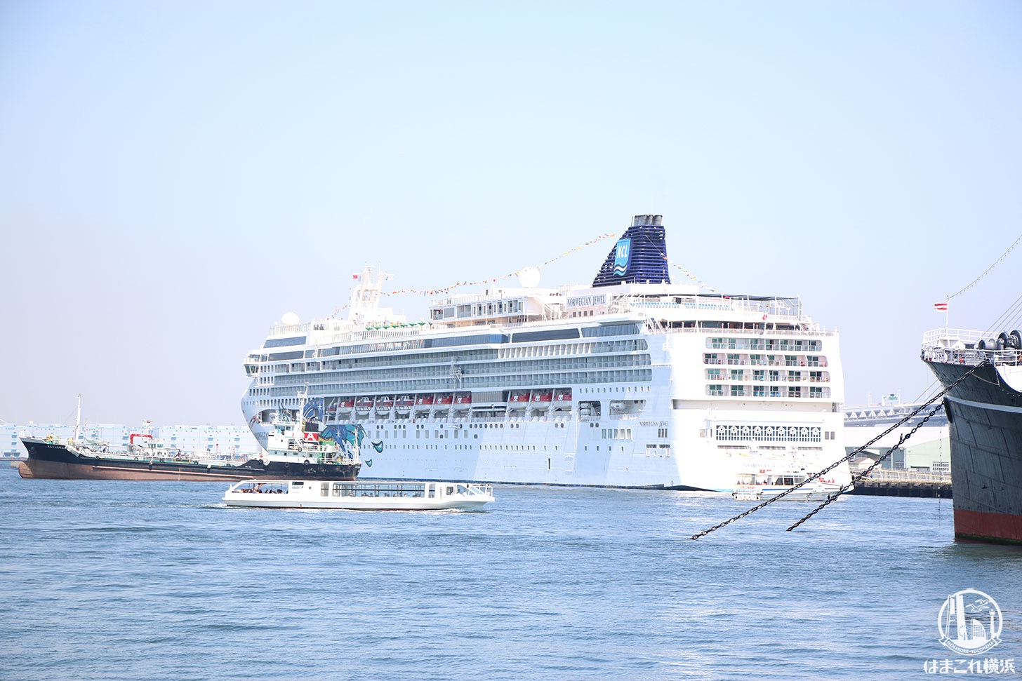 2020年 横浜港に14隻の客船が初入港！ゴールデンウィークには6隻同時着岸