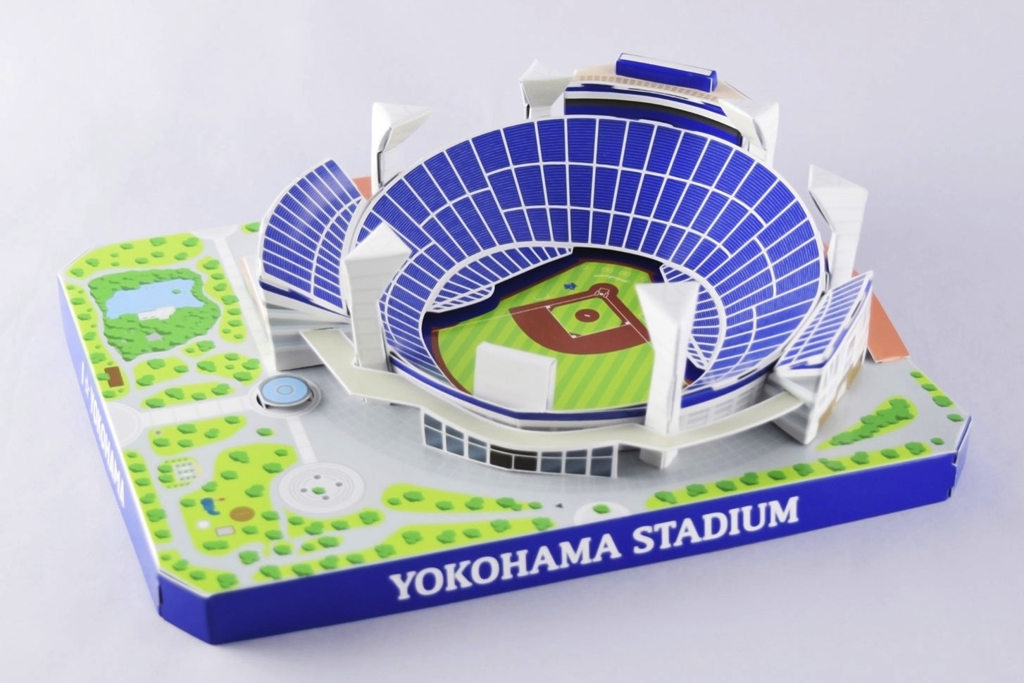 横浜スタジアムペーパークラフト制作データを3月末まで無料公開！