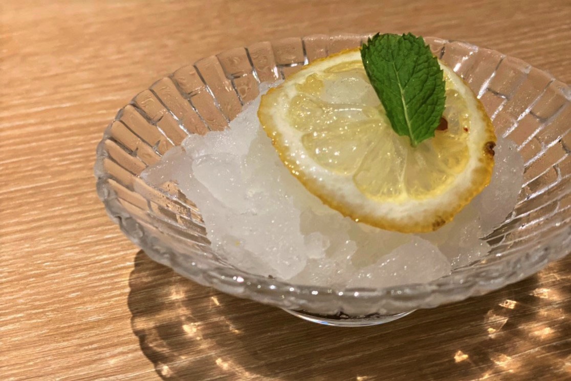 神奈川県産レモンのさっぱりグラニテ