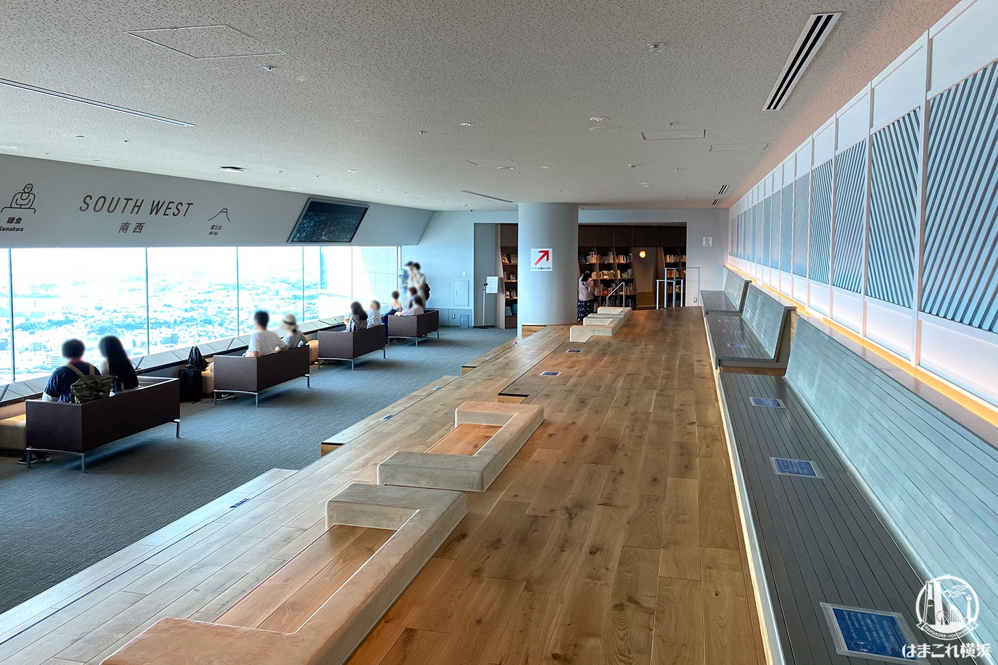 横浜ランドマークタワー展望フロアがリニューアル！空の図書室やスカイカフェ拡張で大満喫