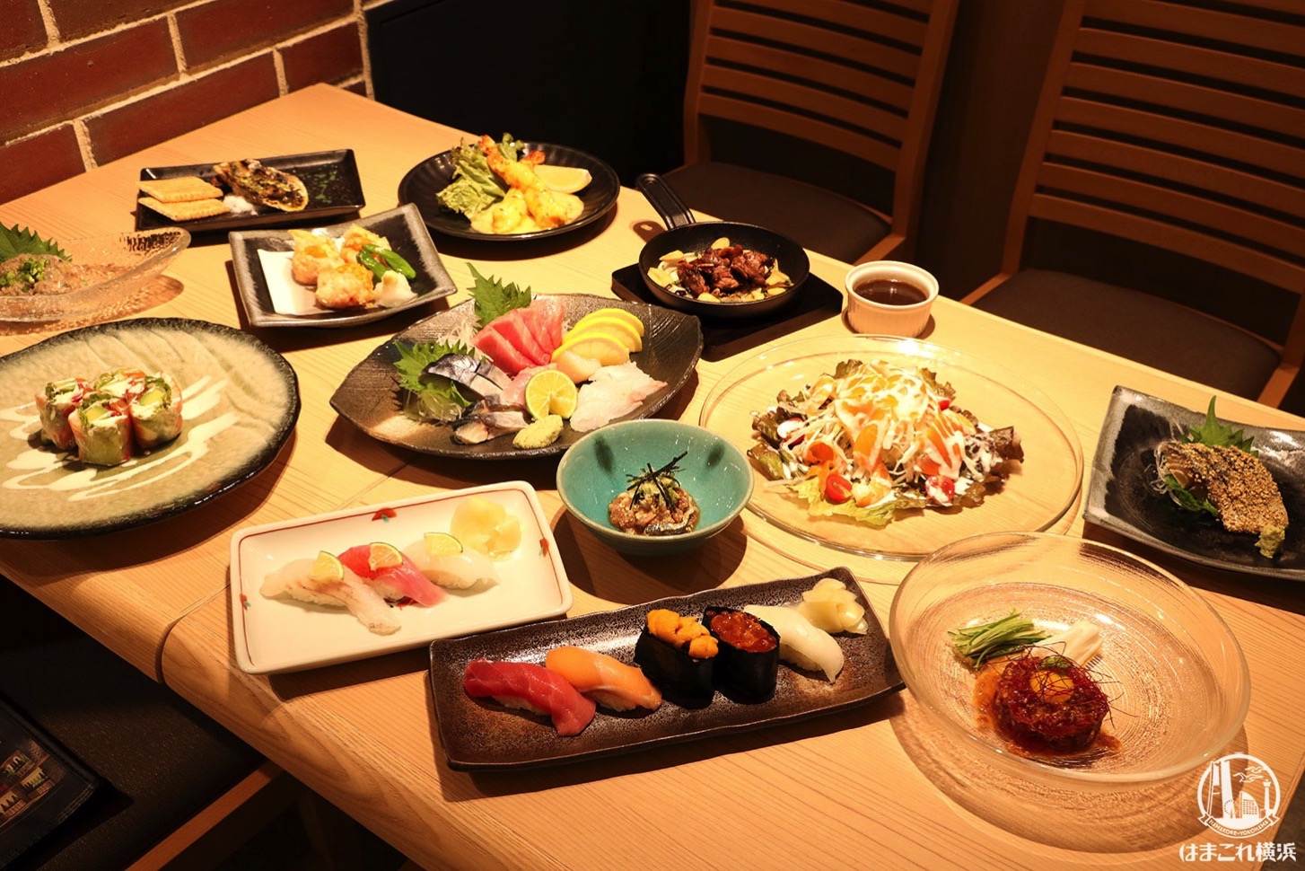 寿司＆日本酒バー「横浜すし好」各種料理