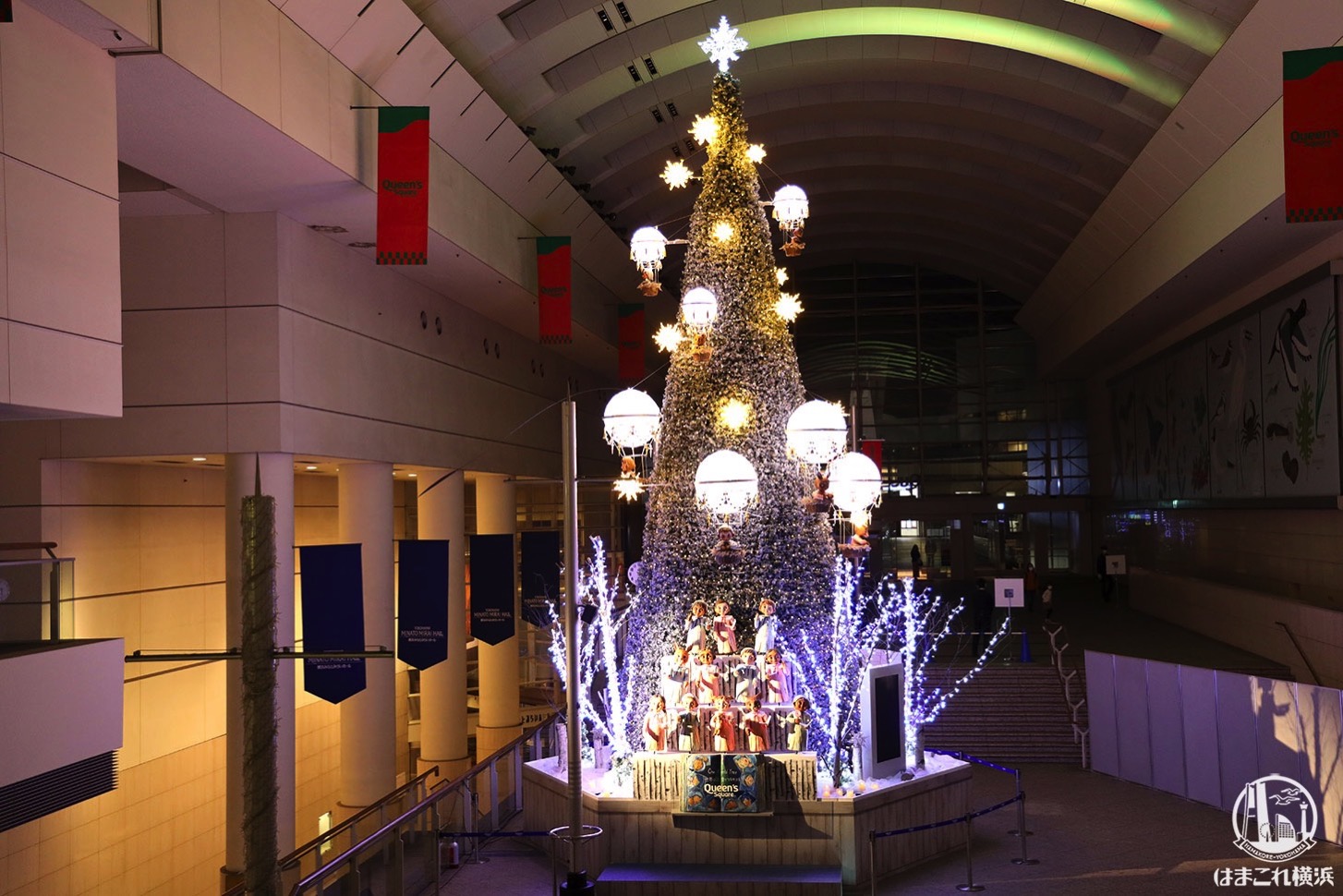 クイーンズスクエア横浜 クリスマスツリー