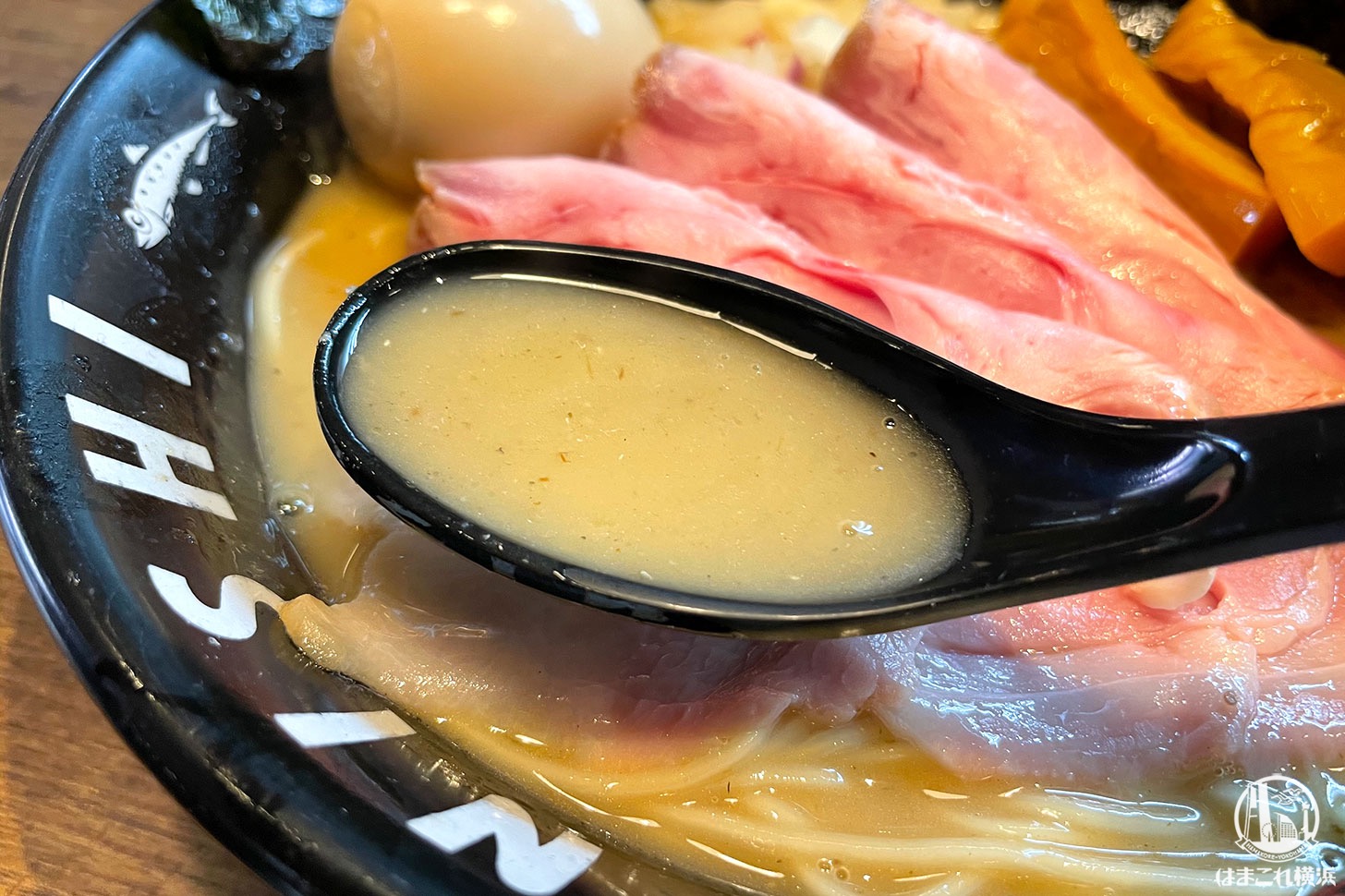 中華そば（塩）スープ