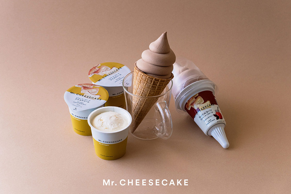 セブンイレブンとミスターチーズケーキがコラボで2種類のアイス発売！