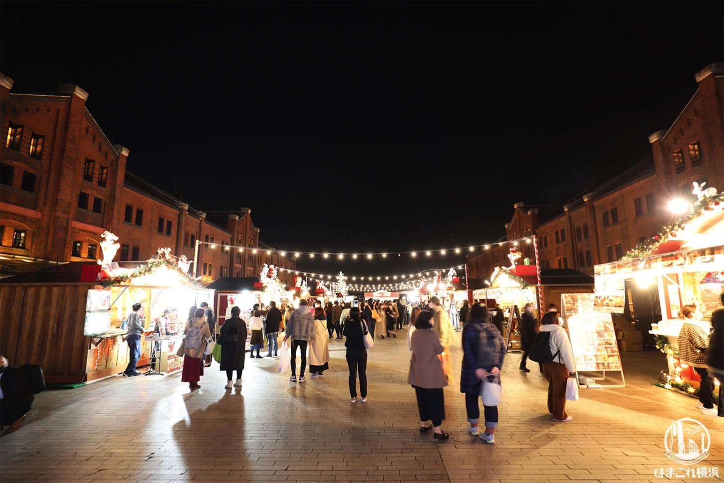 2020年 クリスマスマーケット in 横浜赤レンガ倉庫 会場